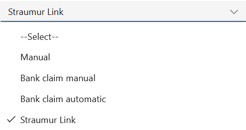 The Payment Method Types